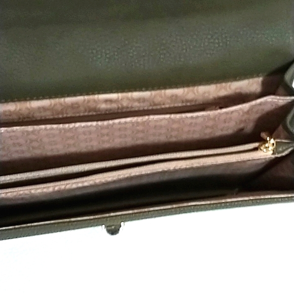 Charming Charlie Army Green Oversized Clutch - Picture 4 of 9